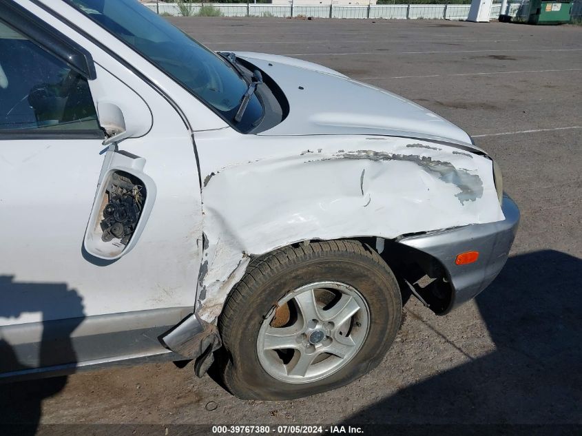 2002 Hyundai Santa Fe Gls/Lx VIN: KM8SC73D32U160114 Lot: 39767380