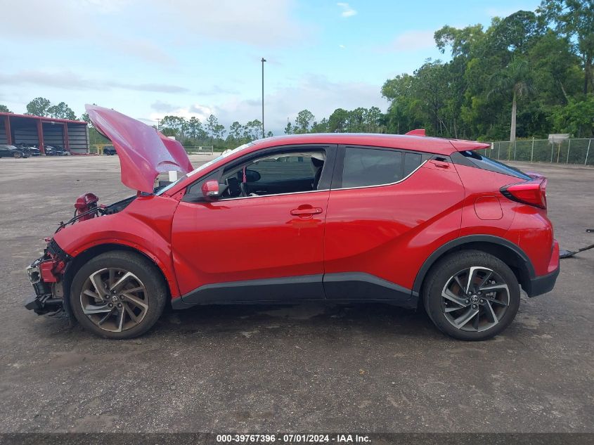 2022 Toyota C-Hr Limited VIN: NMTKHMBX8NR143834 Lot: 39767396