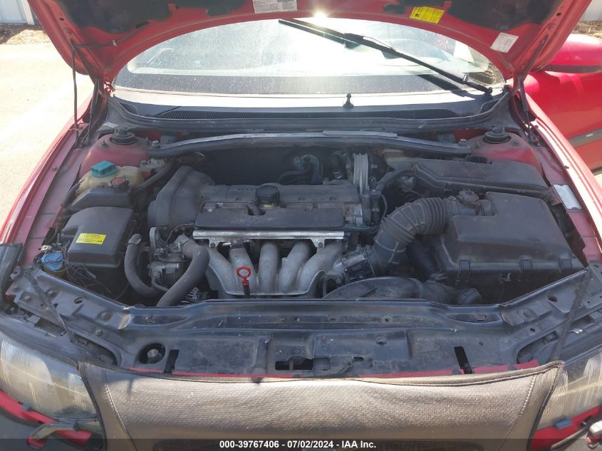 2002 Volvo S60 2.4 VIN: YV1RS61R622181706 Lot: 39767406