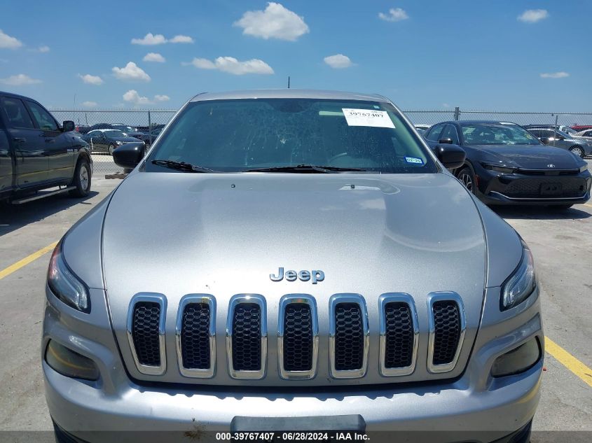 2017 Jeep Cherokee Sport 4X4 VIN: 1C4PJMAB8HW668723 Lot: 39767407