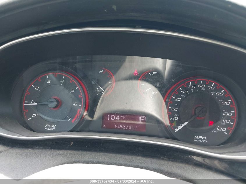 2013 Dodge Dart Sxt VIN: 1C3CDFBA4DD347747 Lot: 39767434