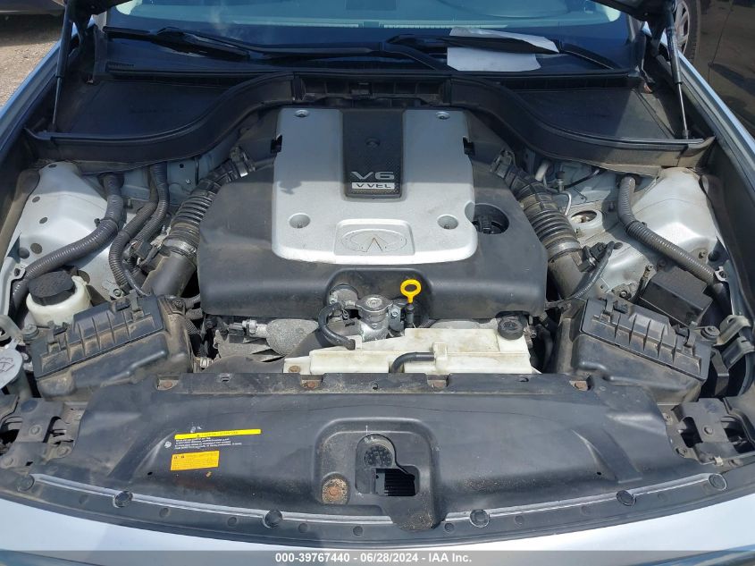 2013 Infiniti G37X VIN: JN1CV6AR4DM757130 Lot: 39767440