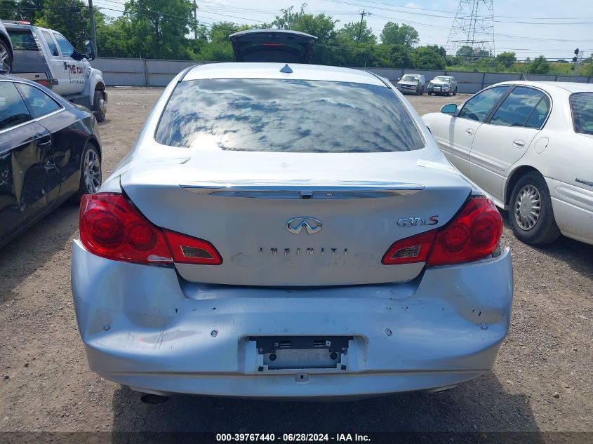 2013 Infiniti G37X VIN: JN1CV6AR4DM757130 Lot: 39767440