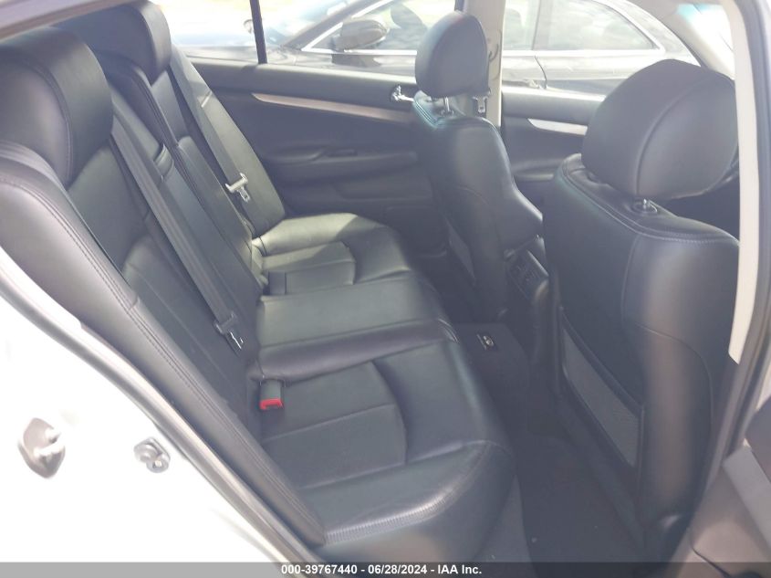 2013 Infiniti G37X VIN: JN1CV6AR4DM757130 Lot: 39767440