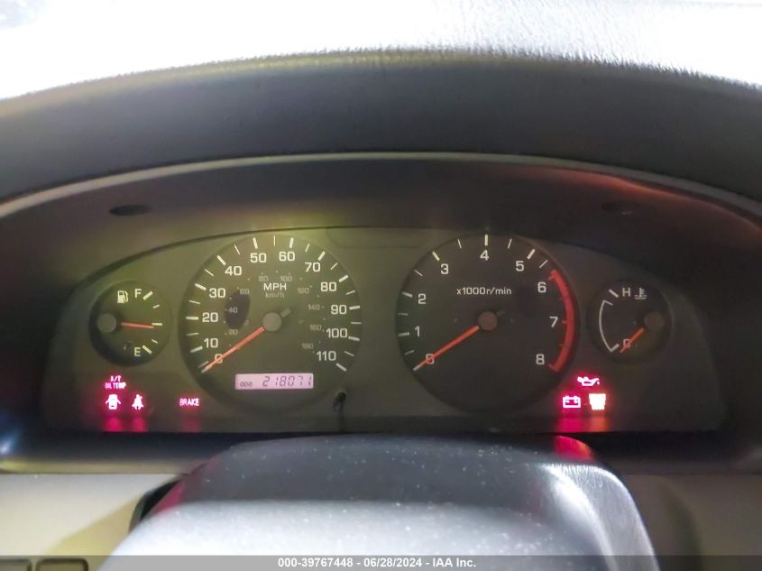 2001 Nissan Xterra Xe VIN: 5N1ED28Y81C510396 Lot: 39767448