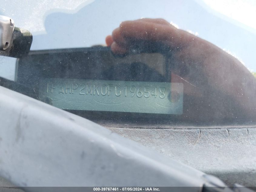 2015 Ford Police Interceptor VIN: 1FAHP2MK0FG196548 Lot: 39767461