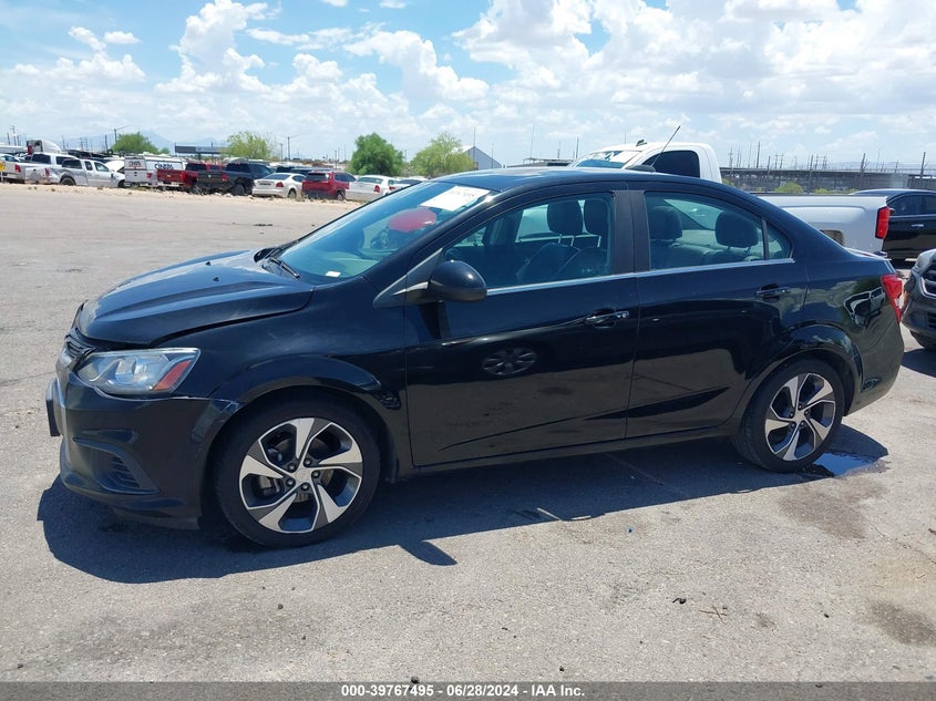 2018 Chevrolet Sonic Premier VIN: 1G1JF5SB9J4131686 Lot: 39767495