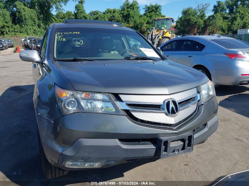 2007 Acura Mdx Technology VIN: 2HNYD28407H545738 Lot: 39767498
