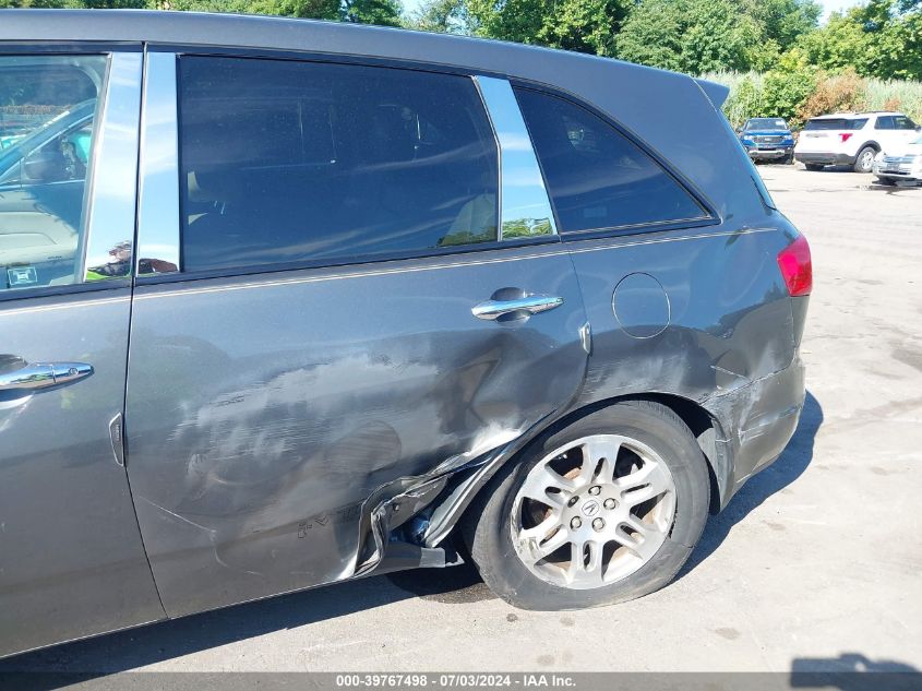 2007 Acura Mdx Technology VIN: 2HNYD28407H545738 Lot: 39767498