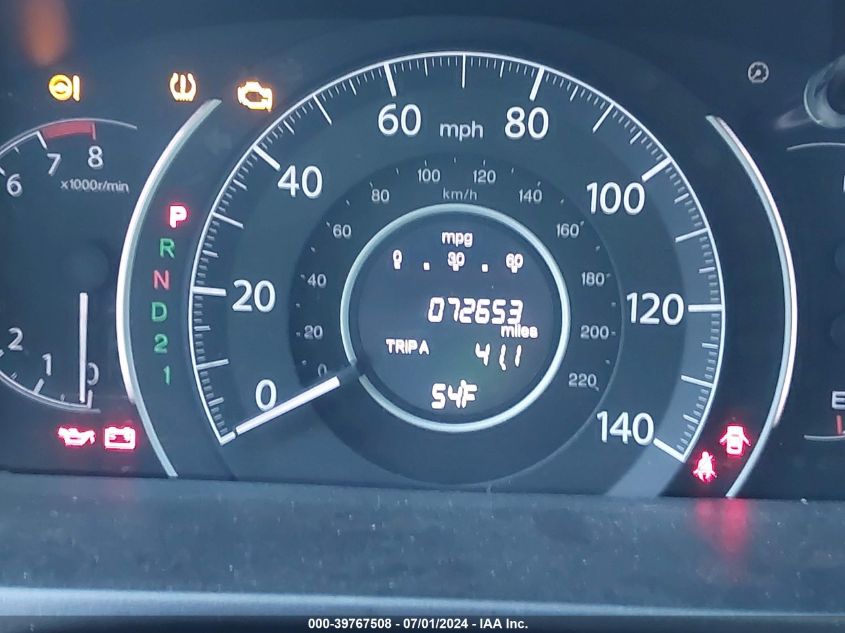 2014 Honda Cr-V Ex-L VIN: 5J6RM4H74EL030736 Lot: 39767508