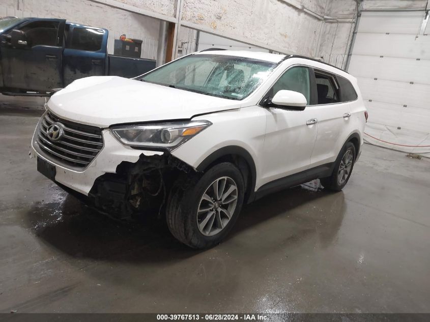 2017 Hyundai Santa Fe Se VIN: KM8SMDHF2HU227915 Lot: 39767513