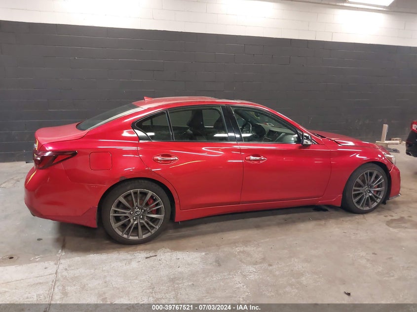 2018 INFINITI Q50 3.0T RED SPORT 400 - JN1FV7AR4JM481028