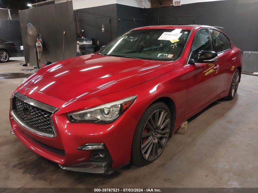 2018 INFINITI Q50 3.0T RED SPORT 400 - JN1FV7AR4JM481028