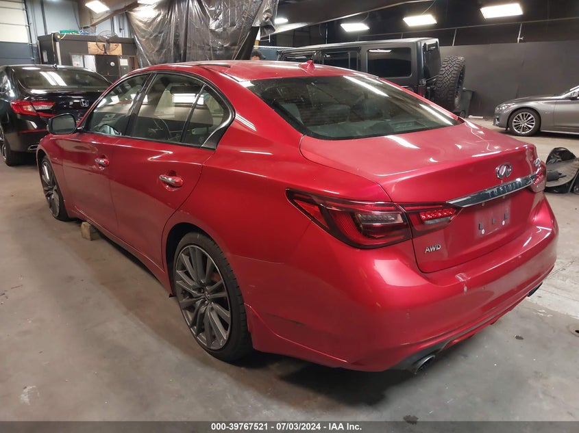 2018 INFINITI Q50 3.0T RED SPORT 400 - JN1FV7AR4JM481028