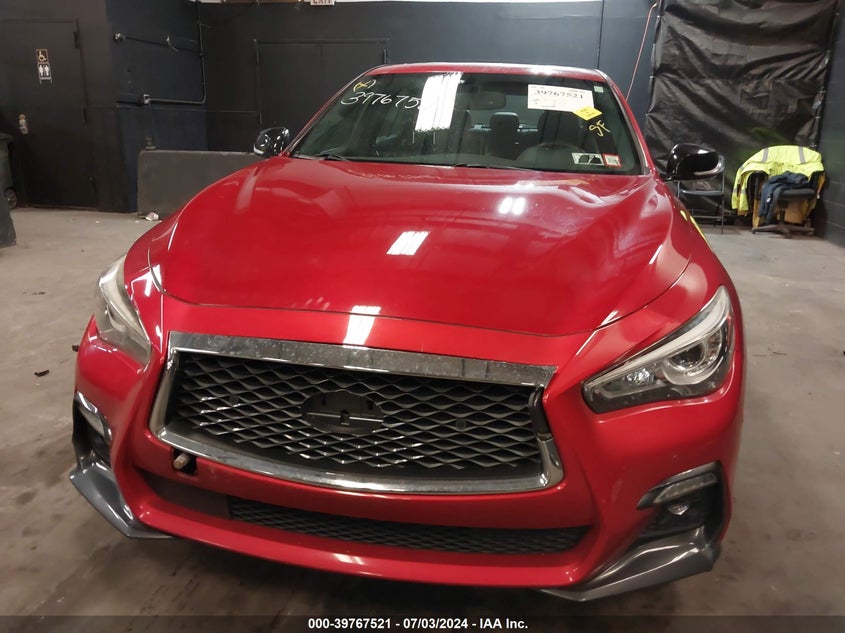 2018 INFINITI Q50 3.0T RED SPORT 400 - JN1FV7AR4JM481028