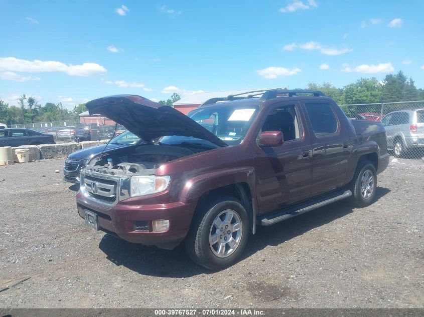 2011 Honda Ridgeline Rts VIN: 5FPYK1F40BB001125 Lot: 39767527