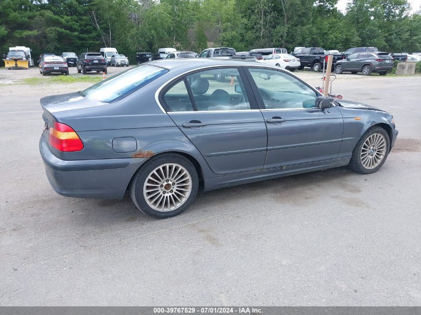 WBAEW53483PG21904 | 2003 BMW 330XI