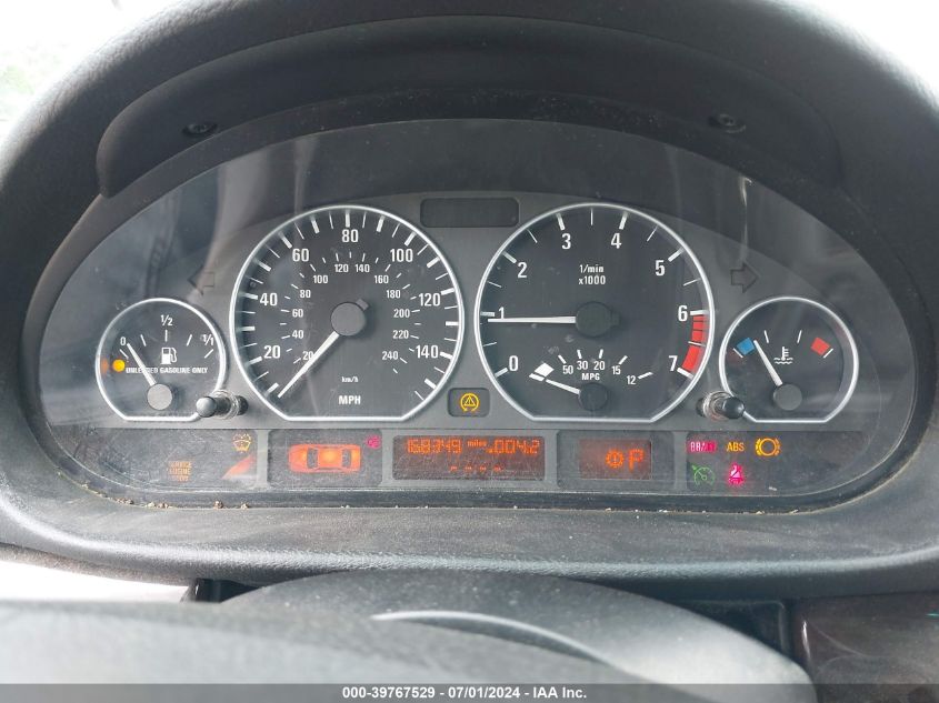 2003 BMW 330Xi VIN: WBAEW53483PG21904 Lot: 39767529