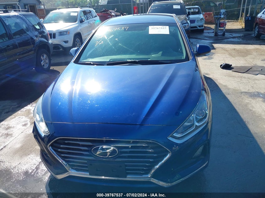 VIN 5NPE24AF5KH753653 2019 HYUNDAI SONATA SE