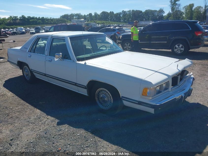 1990 Mercury Grand Marquis Gs VIN: 2MECM74F6LX669547 Lot: 39767563