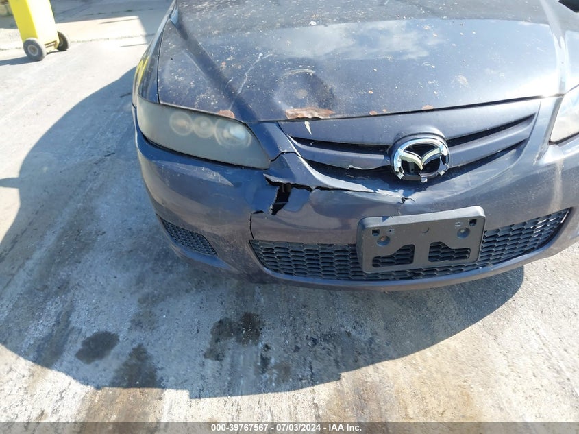 2007 Mazda Mazda6 I Sport Ve VIN: 1YVHP84C475M09272 Lot: 39767567