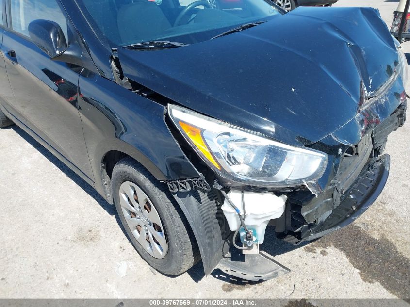 2016 Hyundai Accent Se VIN: KMHCT4AEXGU115077 Lot: 39767569