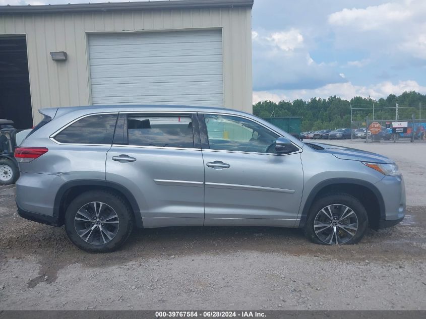 2018 Toyota Highlander Le VIN: 5TDZARFHXJS037402 Lot: 39767584