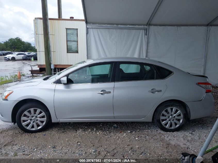 3N1AB7AP9FL679705 2015 Nissan Sentra Sv