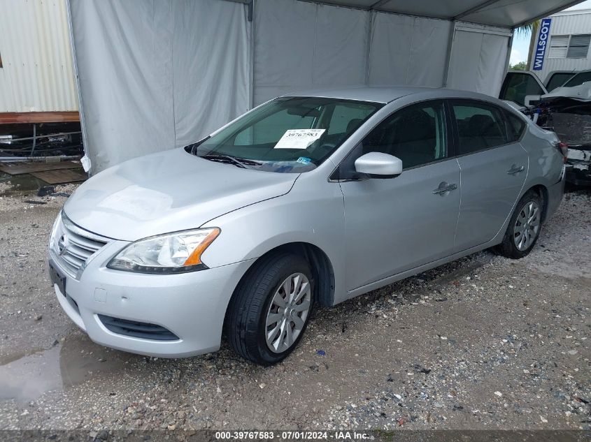 3N1AB7AP9FL679705 2015 Nissan Sentra Sv