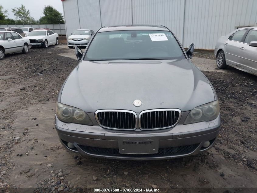 2007 BMW 750Li VIN: WBAHN83547DT74198 Lot: 39767588