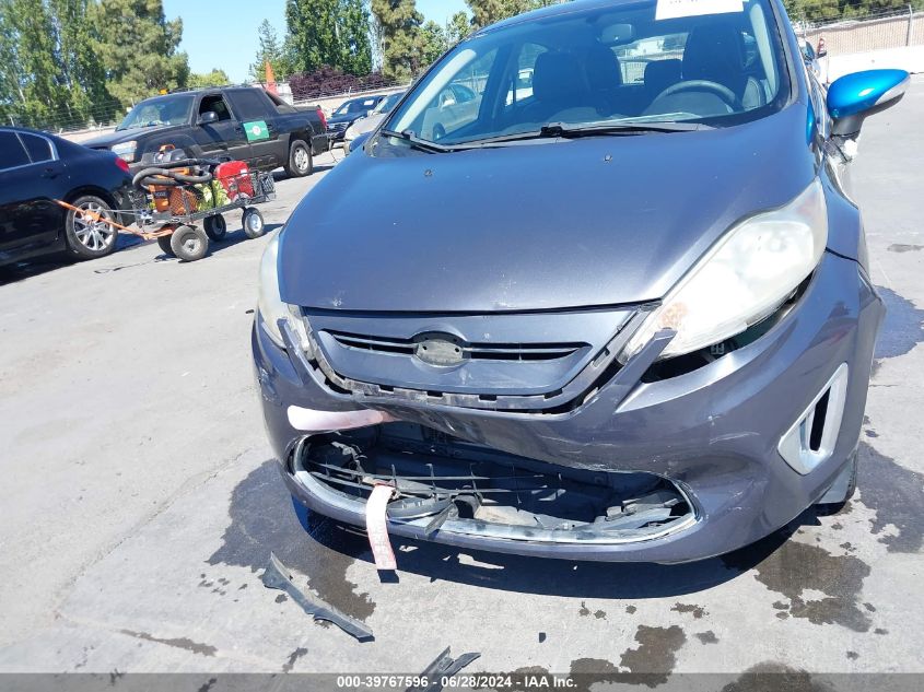 2013 Ford Fiesta Titanium VIN: 3FADP4FJ1DM142788 Lot: 39767596