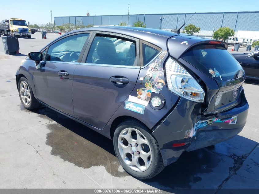 2013 Ford Fiesta Titanium VIN: 3FADP4FJ1DM142788 Lot: 39767596