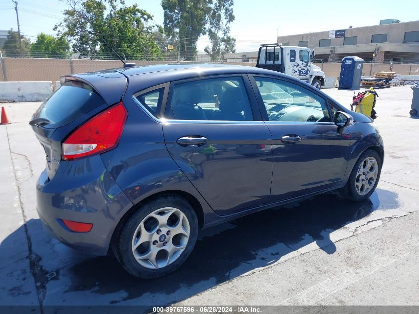 2013 Ford Fiesta Titanium VIN: 3FADP4FJ1DM142788 Lot: 39767596