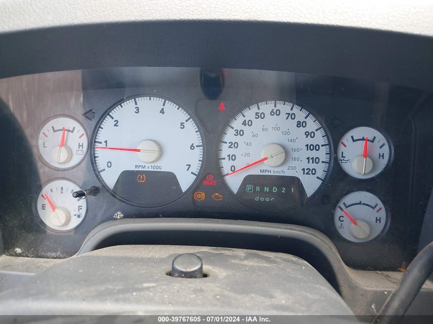 2008 Dodge Ram 1500 St/Sxt VIN: 1D7HA18N98S520970 Lot: 39767605