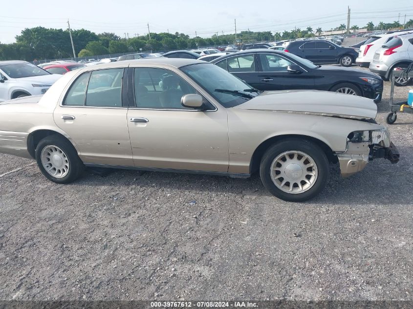 1999 Ford Crown Victoria Lx VIN: 2FAFP74W4XX127400 Lot: 39767612