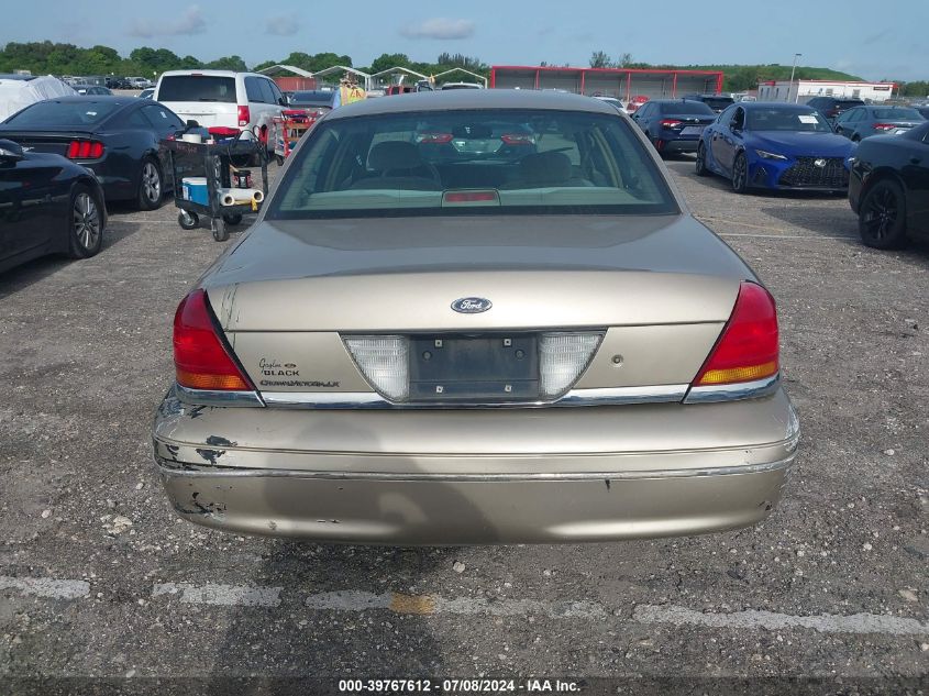 1999 Ford Crown Victoria Lx VIN: 2FAFP74W4XX127400 Lot: 39767612