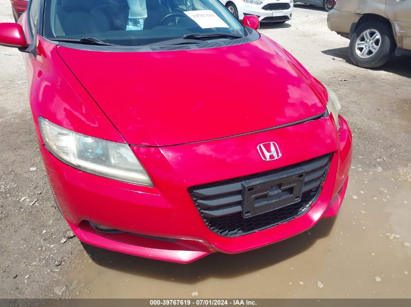 2011 Honda Cr-Z Ex VIN: JHMZF1D61BS006258 Lot: 39767619