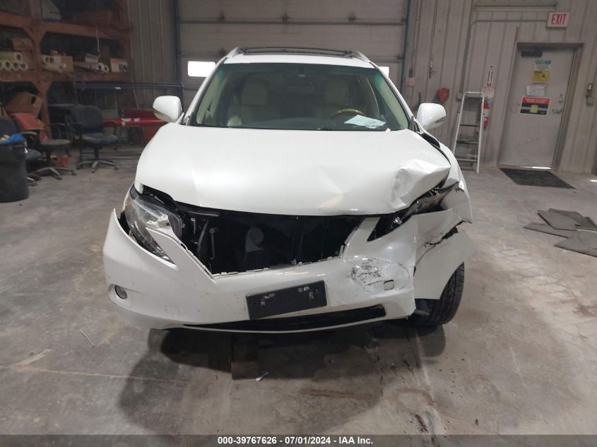 2012 Lexus Rx 350 VIN: 2T2BK1BA2CC129300 Lot: 39767626