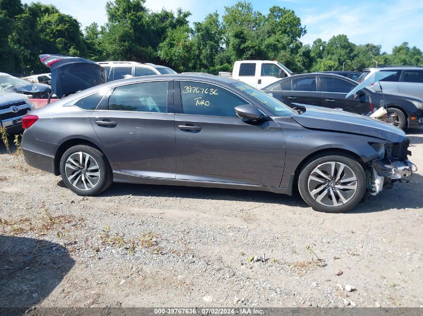 1HGCV3F50NA013580 2022 Honda Accord Hybrid Ex-L