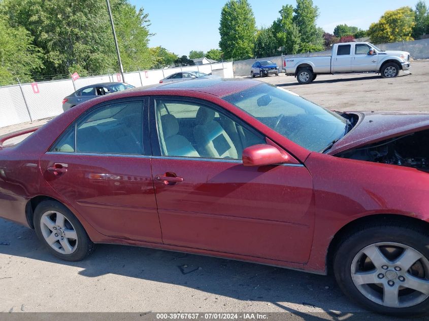 2003 Toyota Camry Se V6 VIN: 4T1BF32K23U041486 Lot: 39767637