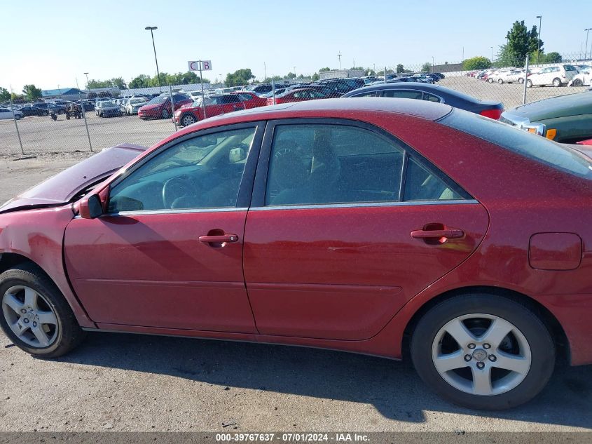 2003 Toyota Camry Se V6 VIN: 4T1BF32K23U041486 Lot: 39767637