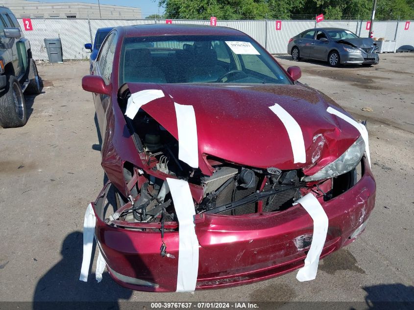 2003 Toyota Camry Se V6 VIN: 4T1BF32K23U041486 Lot: 39767637