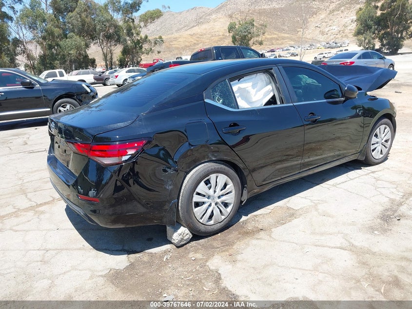 VIN 3N1AB8BVXPY307779 2023 NISSAN SENTRA S