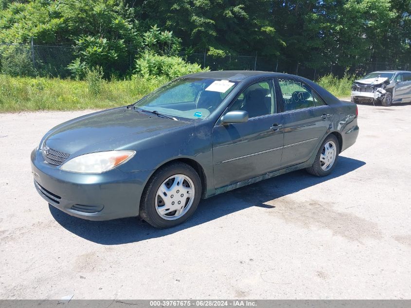 4T1BE30K42U550810 | 2002 TOYOTA CAMRY