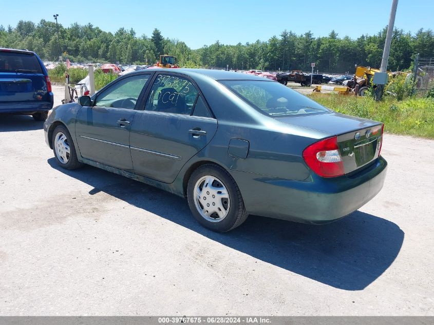 4T1BE30K42U550810 | 2002 TOYOTA CAMRY