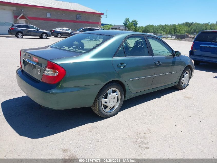 4T1BE30K42U550810 | 2002 TOYOTA CAMRY