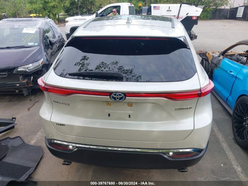 2023 Toyota Venza Limited VIN: JTEAAAAH9PJ124960 Lot: 39767680