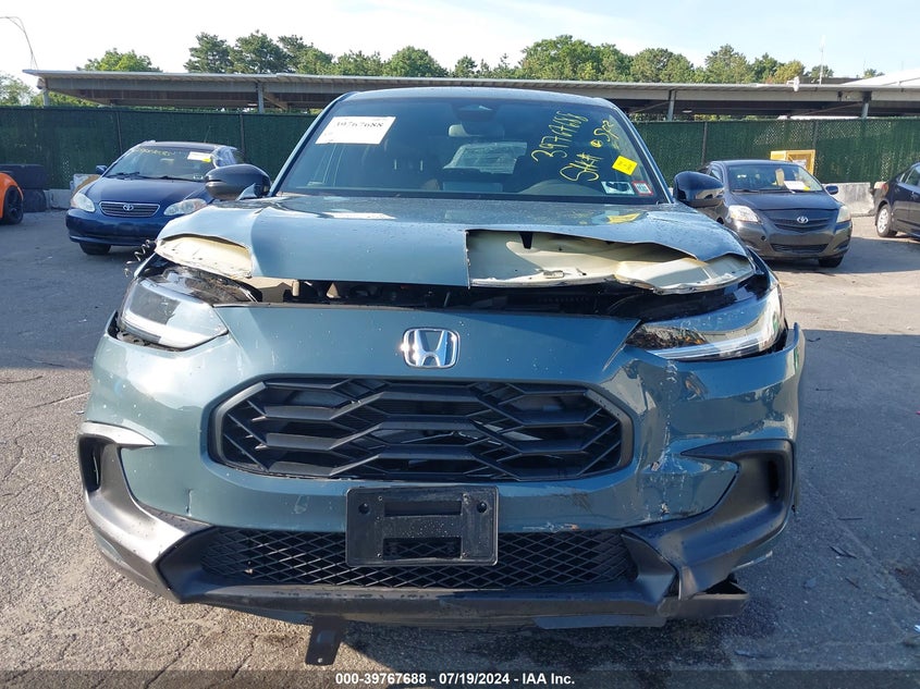 2024 Honda Hr-V 2Wd Sport/2Wd Sport W/O Bsi VIN: 3CZRZ1H52RM714428 Lot: 39767688
