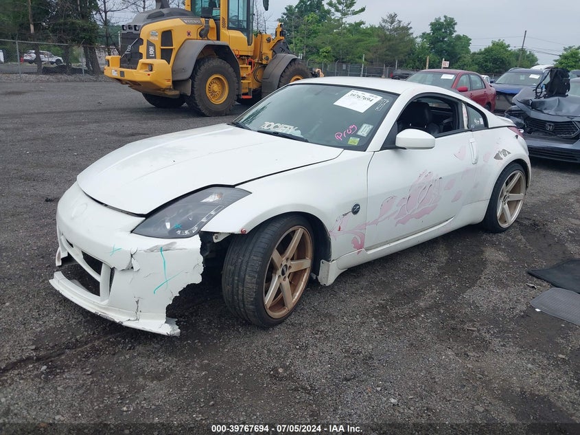 2005 Nissan 350Z Touring VIN: JN1AZ34D35M609661 Lot: 39767694