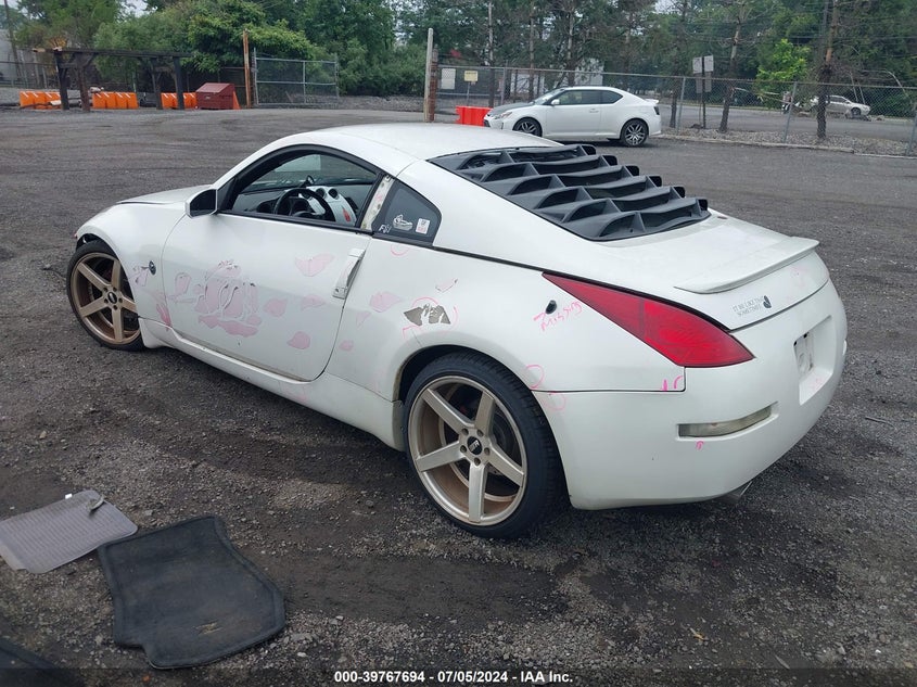 2005 Nissan 350Z Touring VIN: JN1AZ34D35M609661 Lot: 39767694